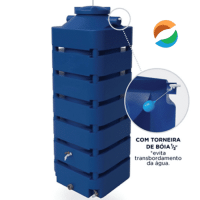 cisterna Vertical 1050 litros agua potável Loja Conficlima